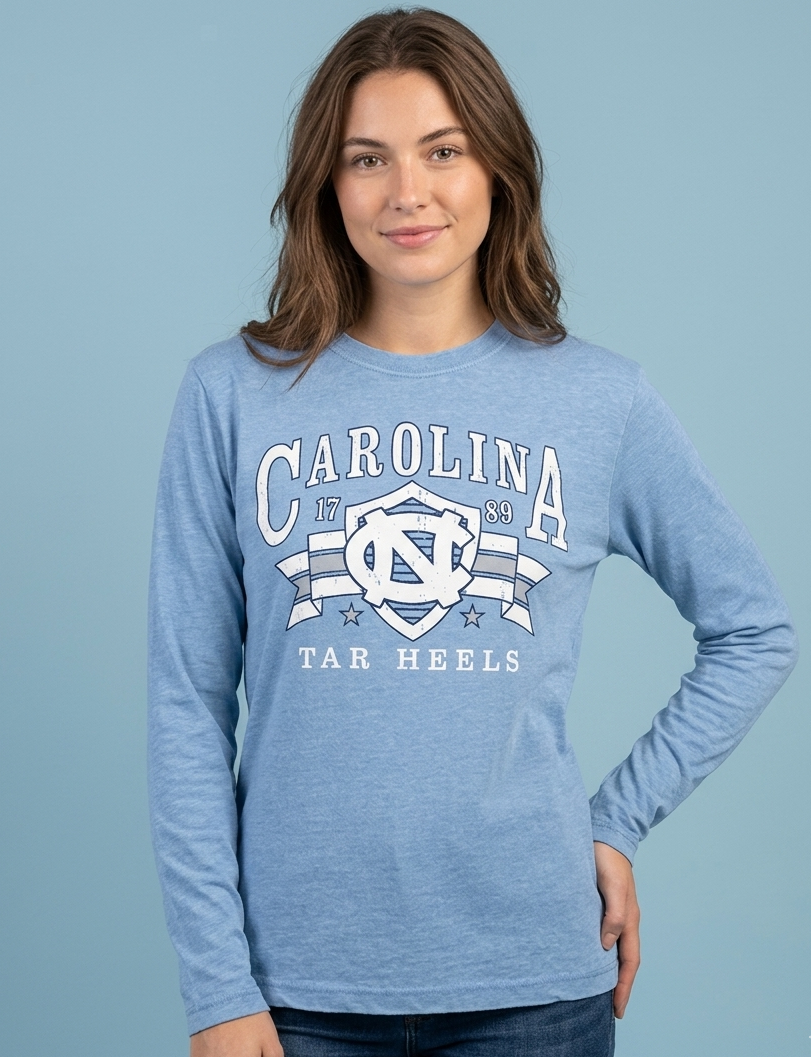 Carolina "Windsor" Long Sleeve Vintage Top