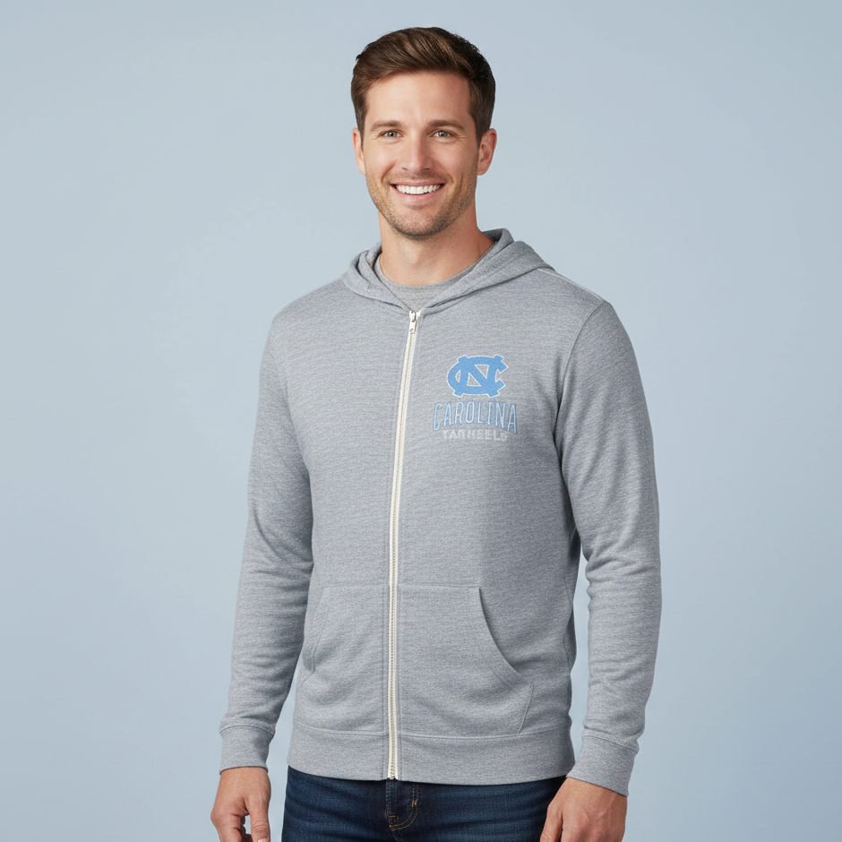 Carolina Tar Heels Full-Zip Hoodie