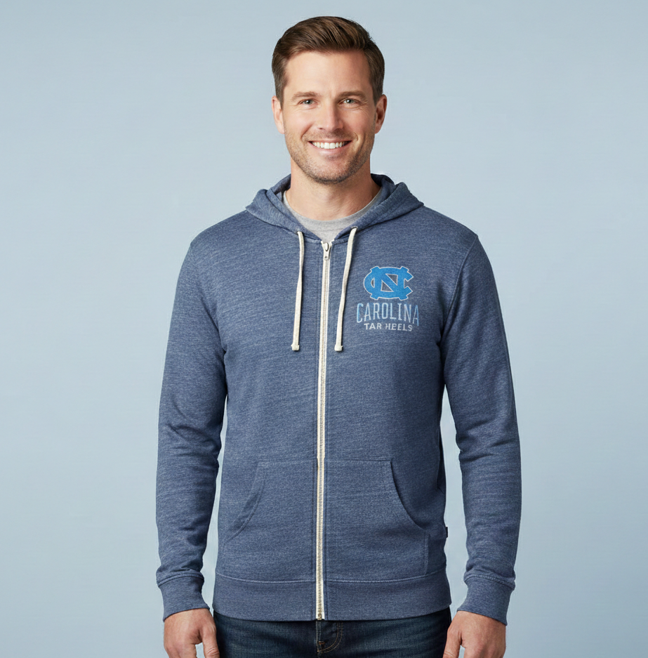 Carolina Tar Heels Full-Zip Hoodie