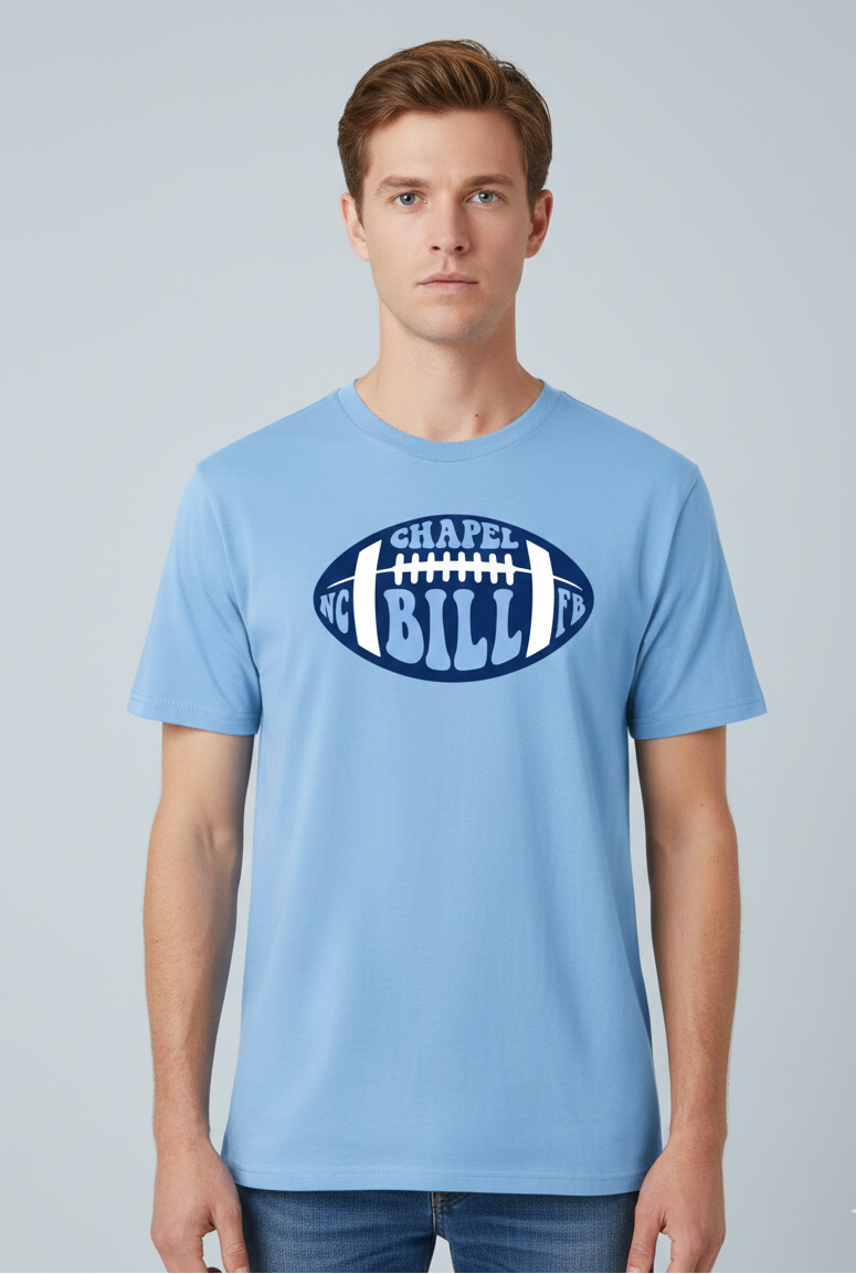 Chapel Bill Football T-Shirt