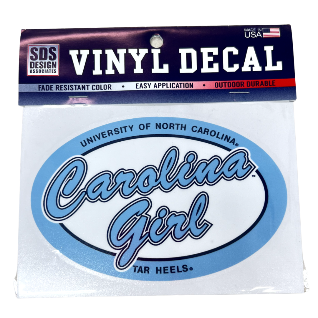 6" Carolina Girl Vinyl Decal