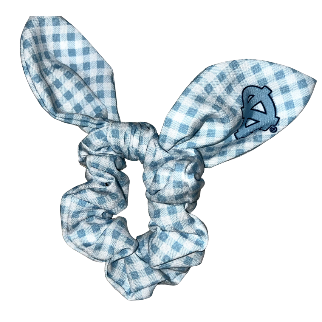 UNC Scrunchie with Bow
