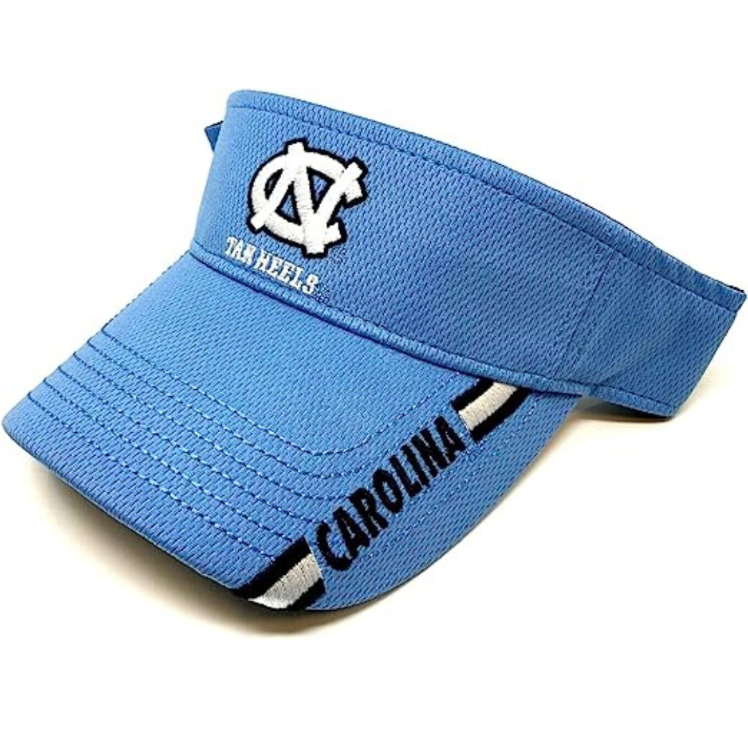 Carolina Blue UNC Tar Heels Logo Visor