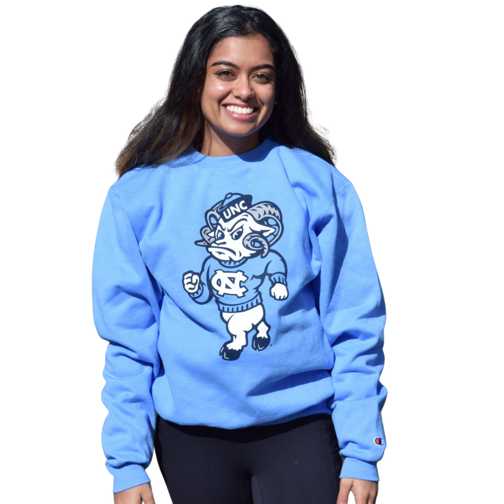 Champion Kid's Hoodie Carolina Blue UNC Hooded Sweatshirt YS