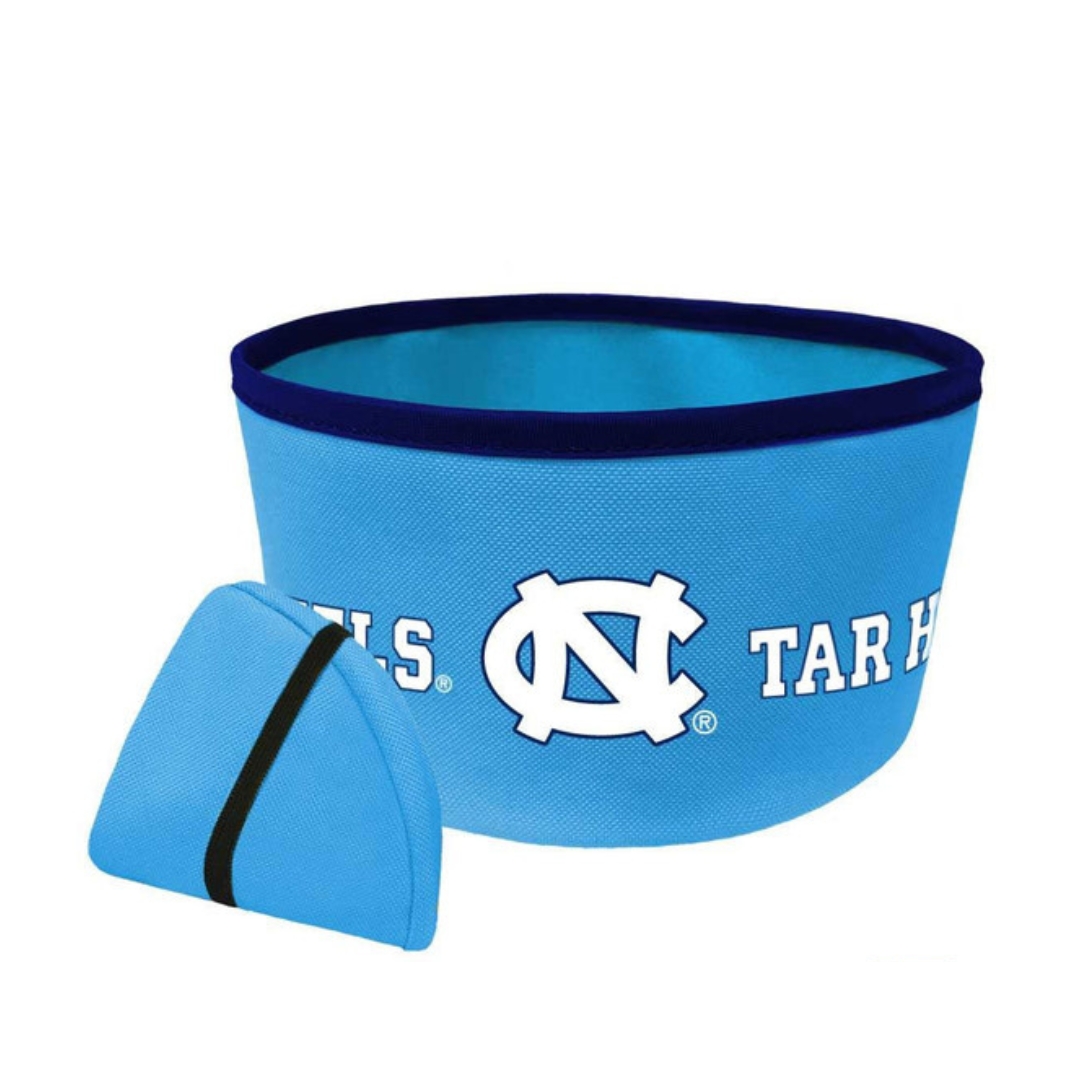 All Star Dogs - Collapsible UNC Dog Bowl