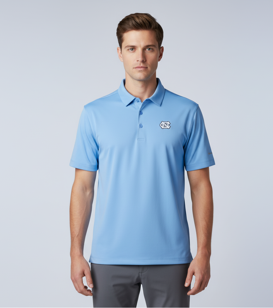 Columbia Golf Omni-Wick Drive UNC Polo