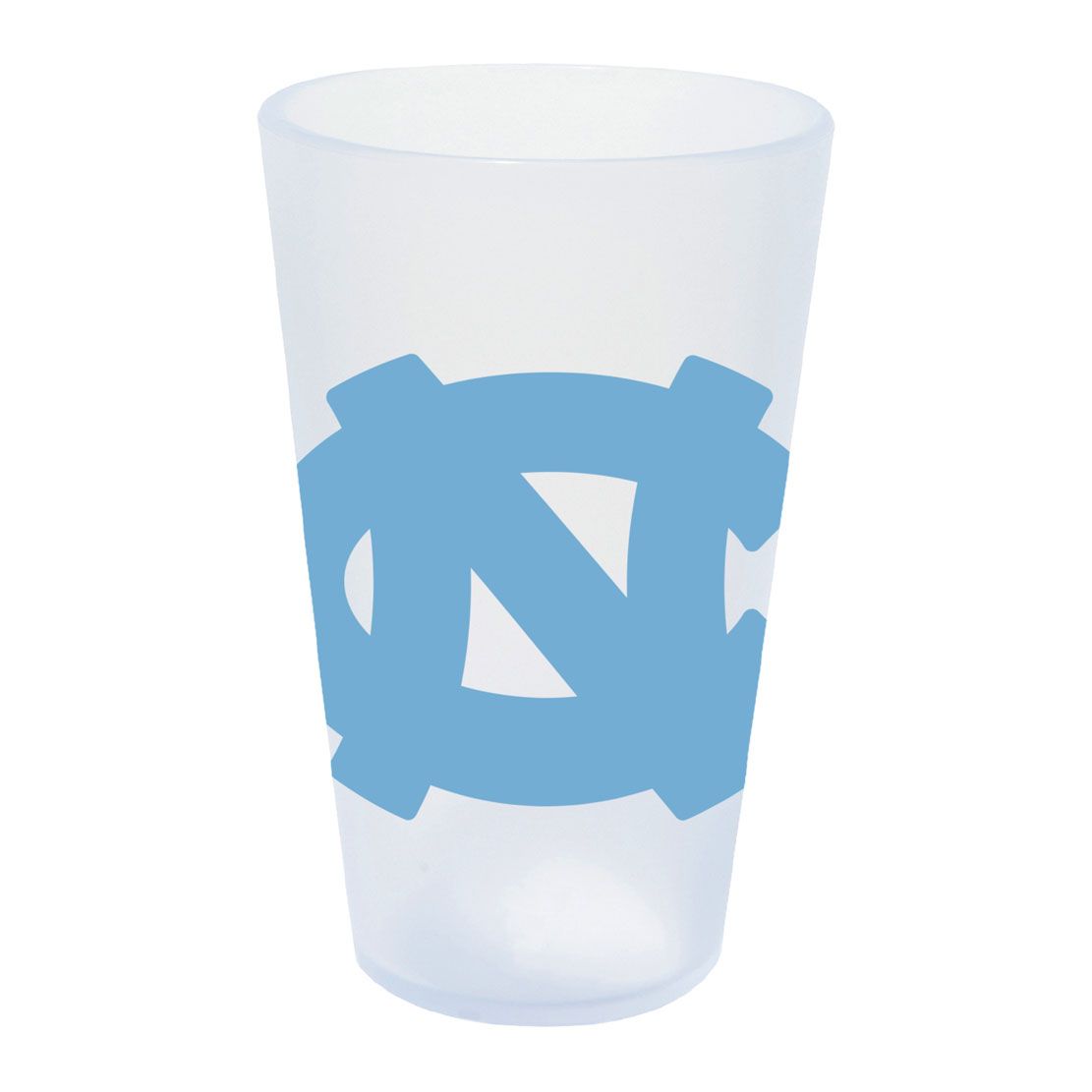 UNC Icicle 16 oz Silicon Pint Glass