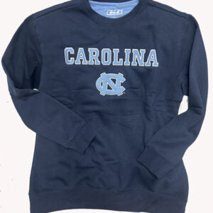 Classic Carolina Embroidered Logo Crewneck Sweatshirt