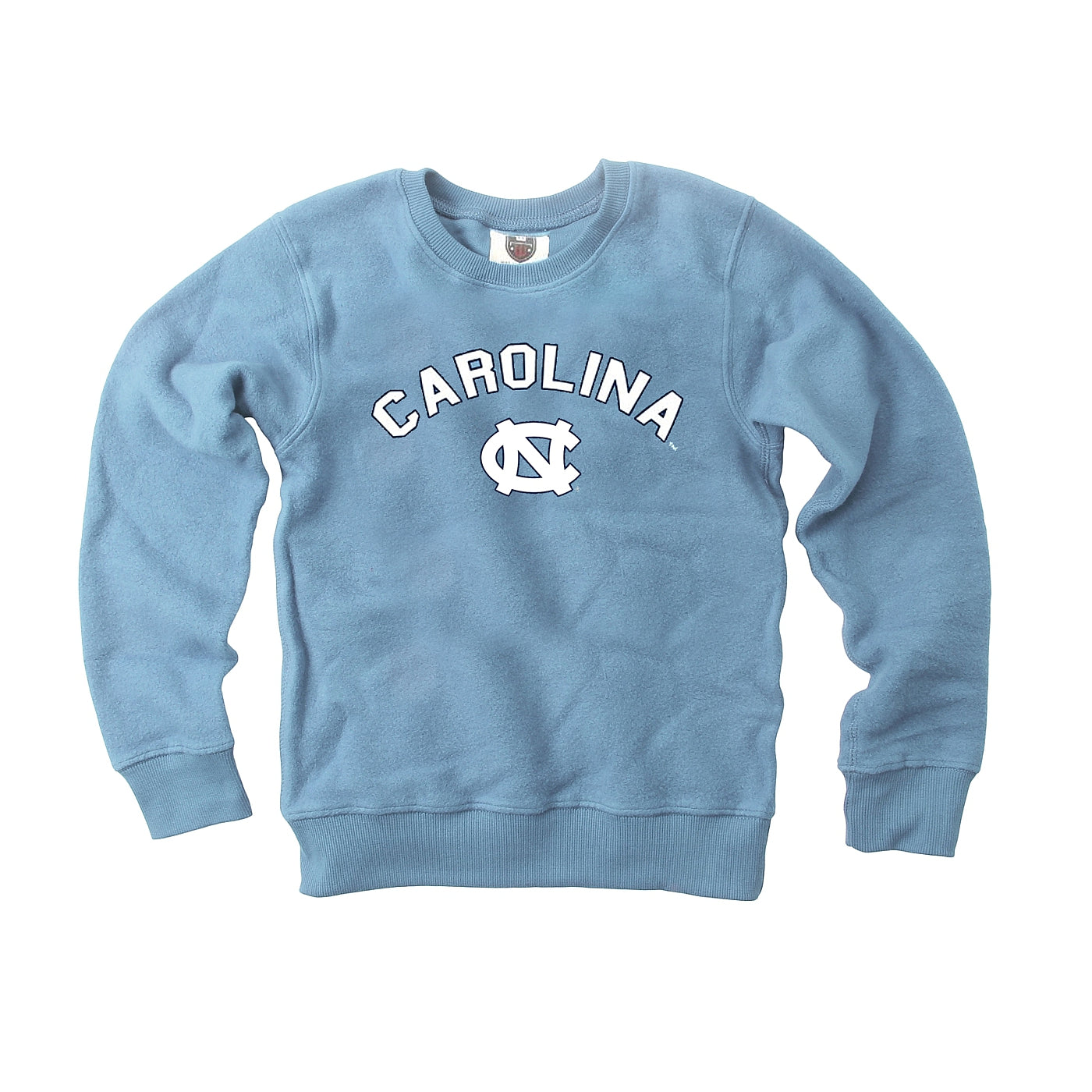 UNC Faded Fleece Crewneck - Youth