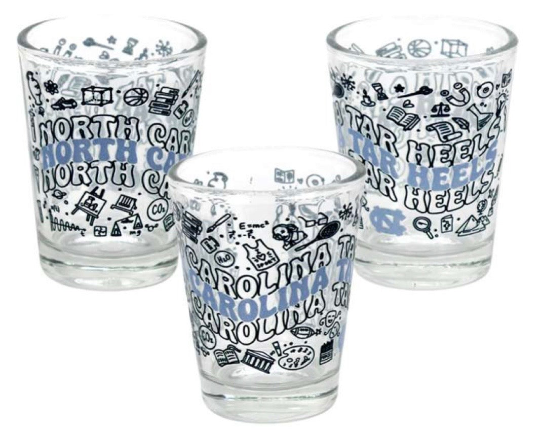 UNC Party Shot Glass