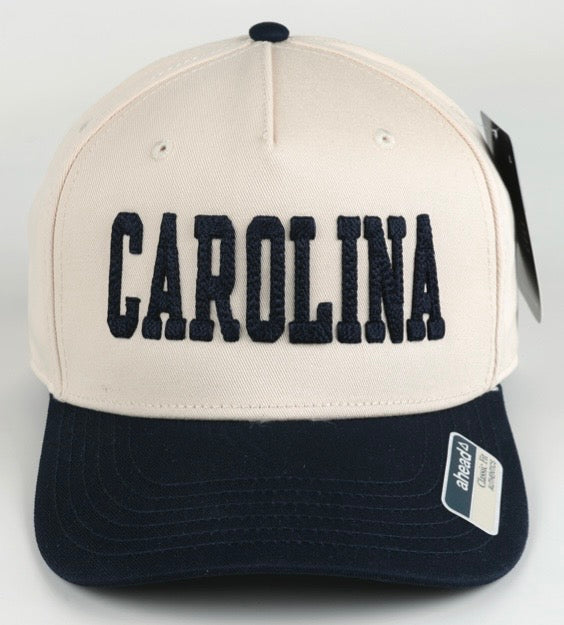 Carolina Navy Snapback Hat