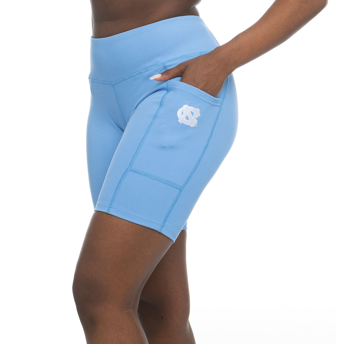 UNC Logo Rib Bike Shorts