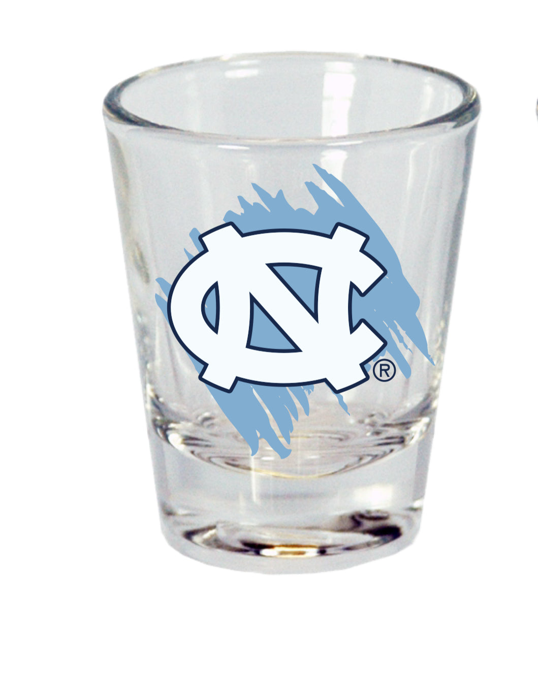 UNC Scribble Shot Glass