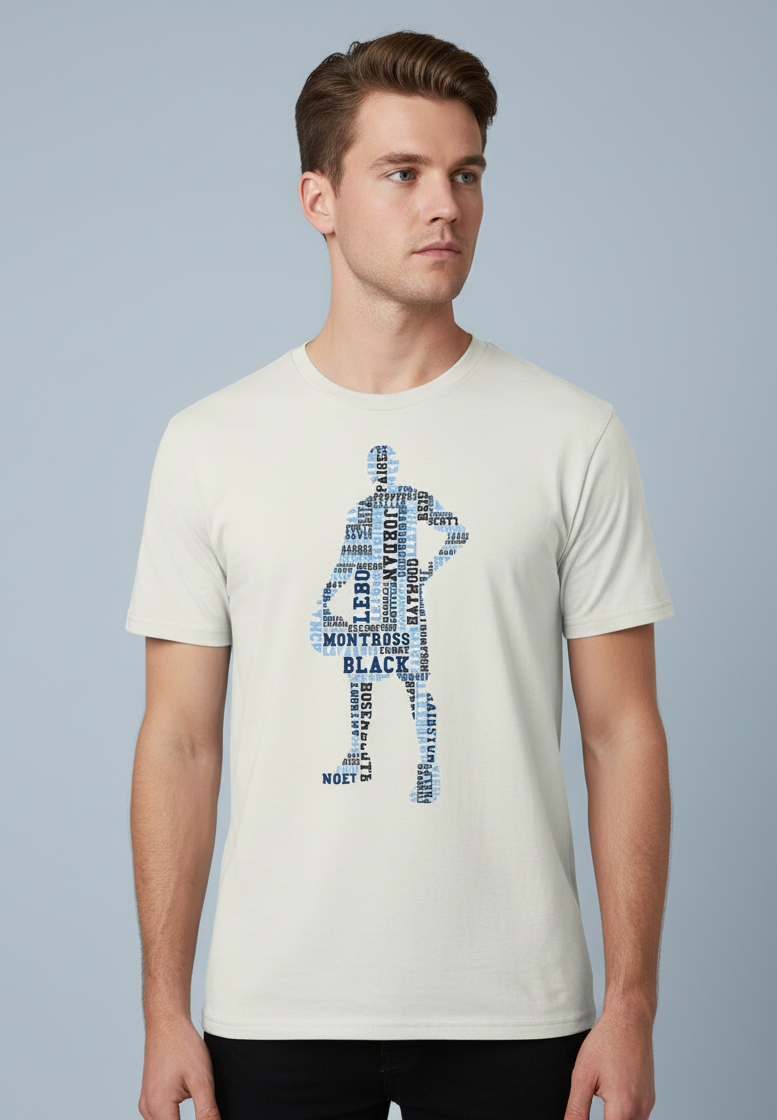 Favorite UNC Basketball Players Outline T-Shirt