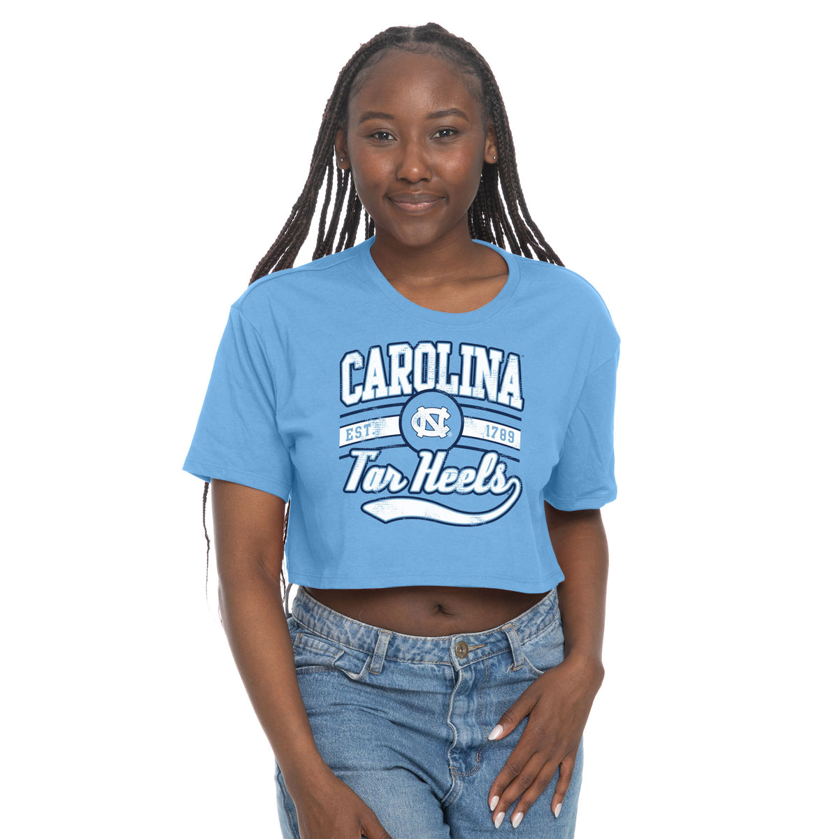 Carolina Tar Heels Boxy Crop Tee