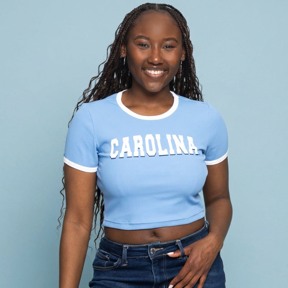 Carolina Rib Ringer Top