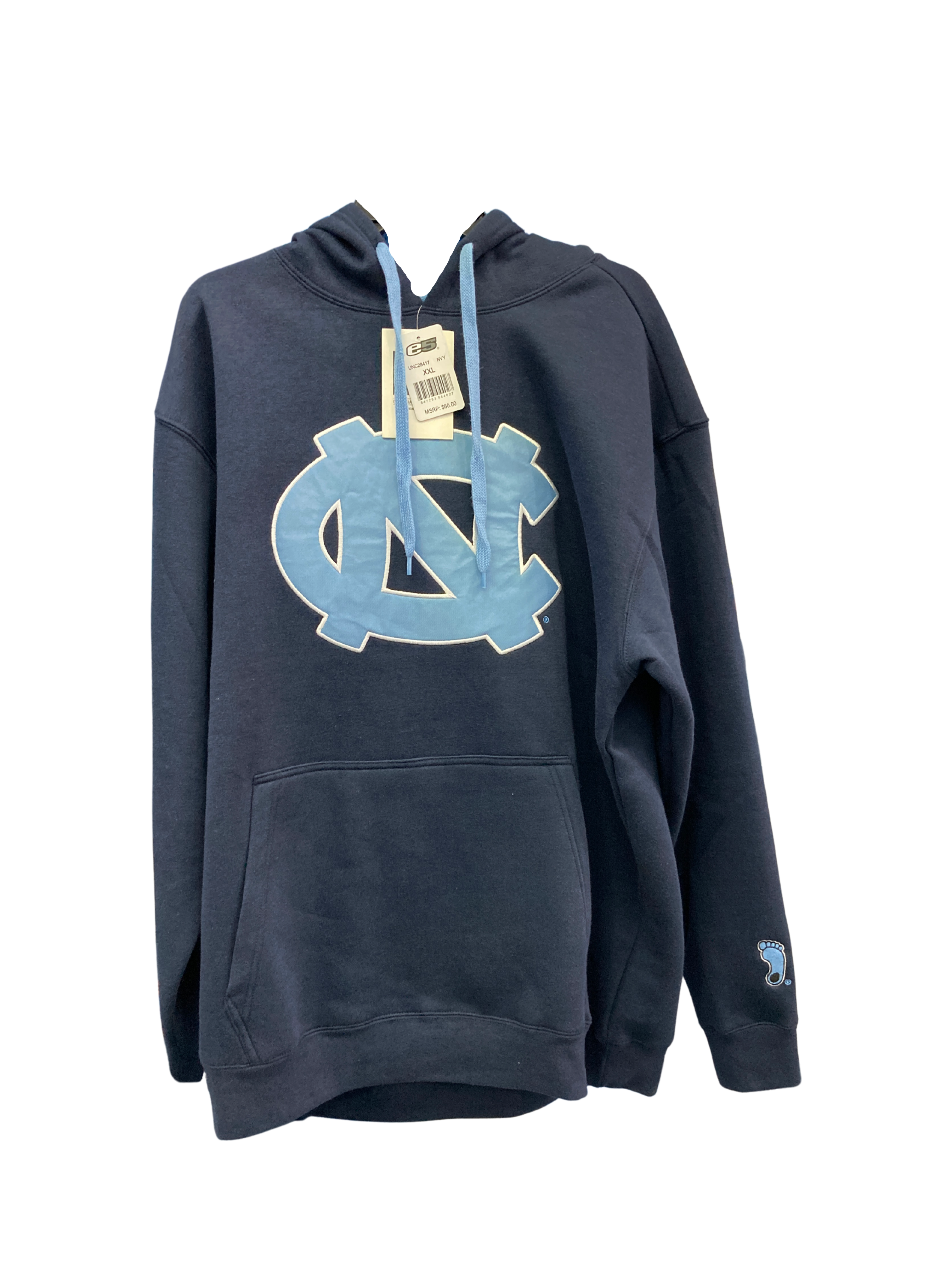Embroidered UNC Logo Hoodie