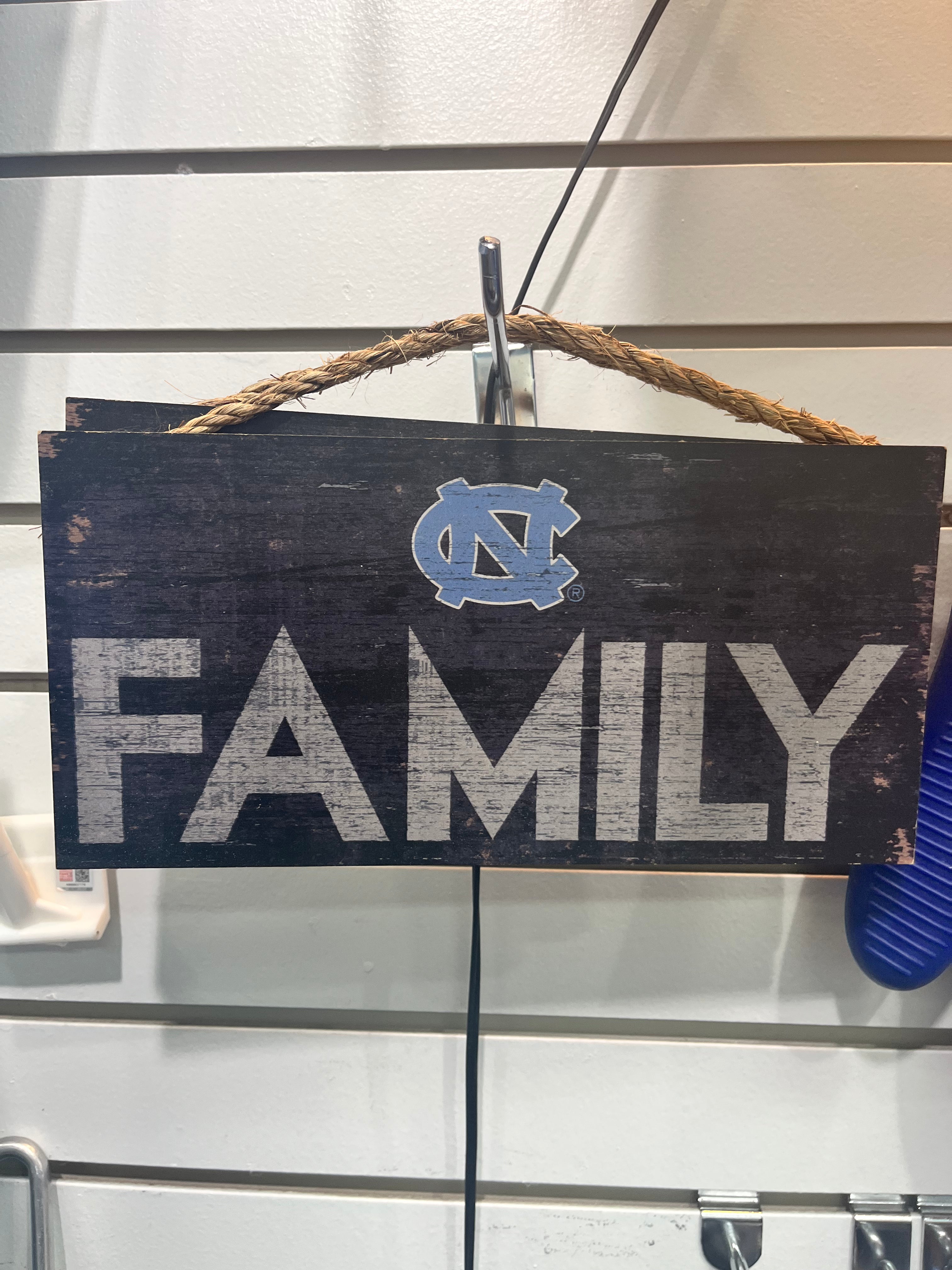 Family UNC Logo Sign