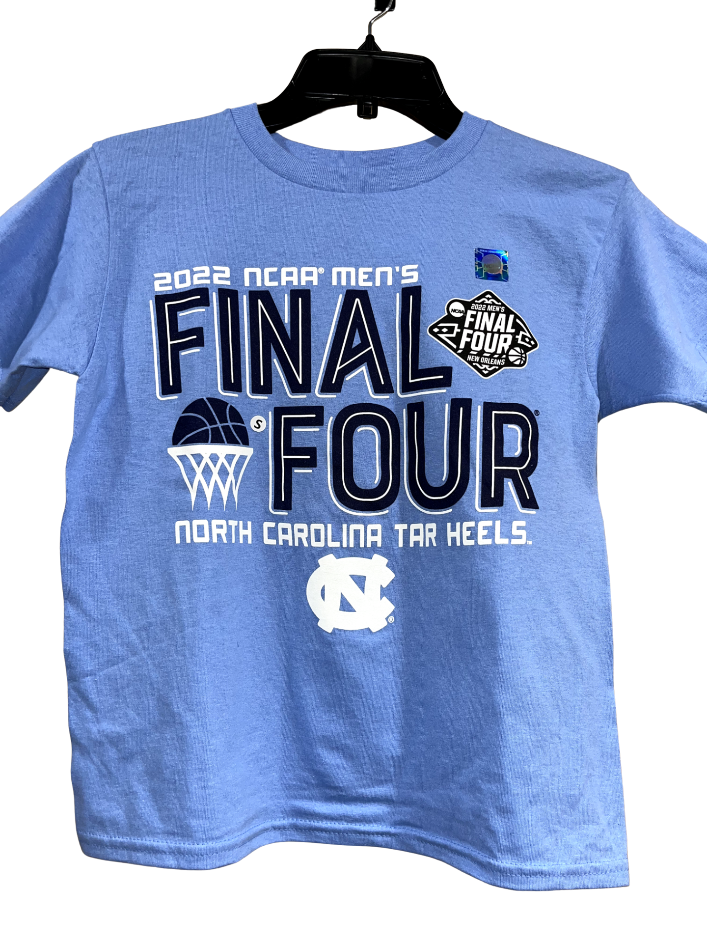 2022 NCAA Men's Final Four Basketball in Hoop T-shirt