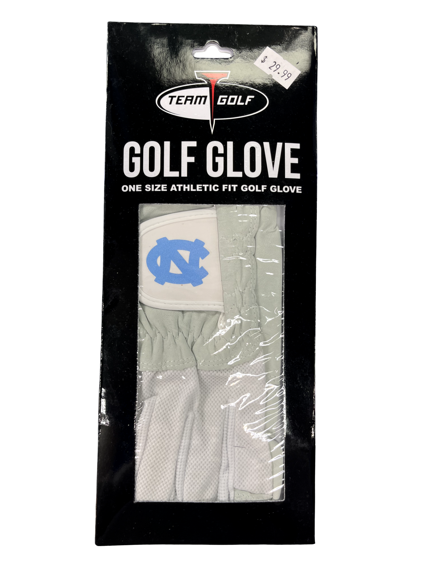 UNC Golf Glove One Size