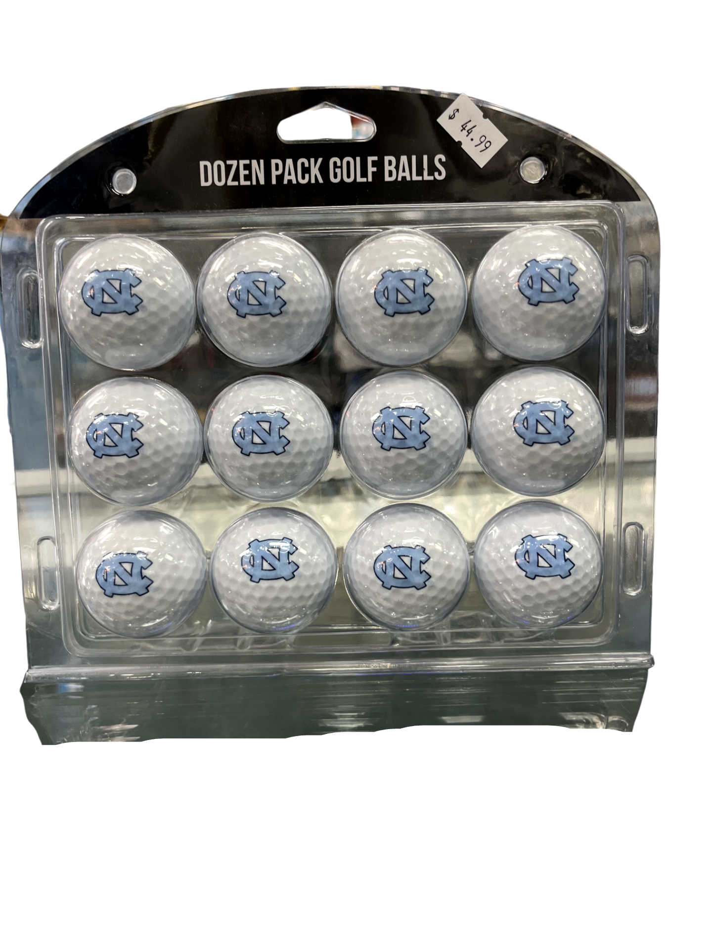 Dozen Pack UNC Golf Balls