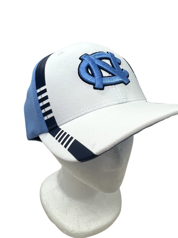 UNC Logo with Striped Detail Baseball Cap