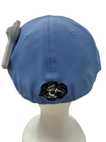 UNC Logo with Striped Detail Baseball Cap