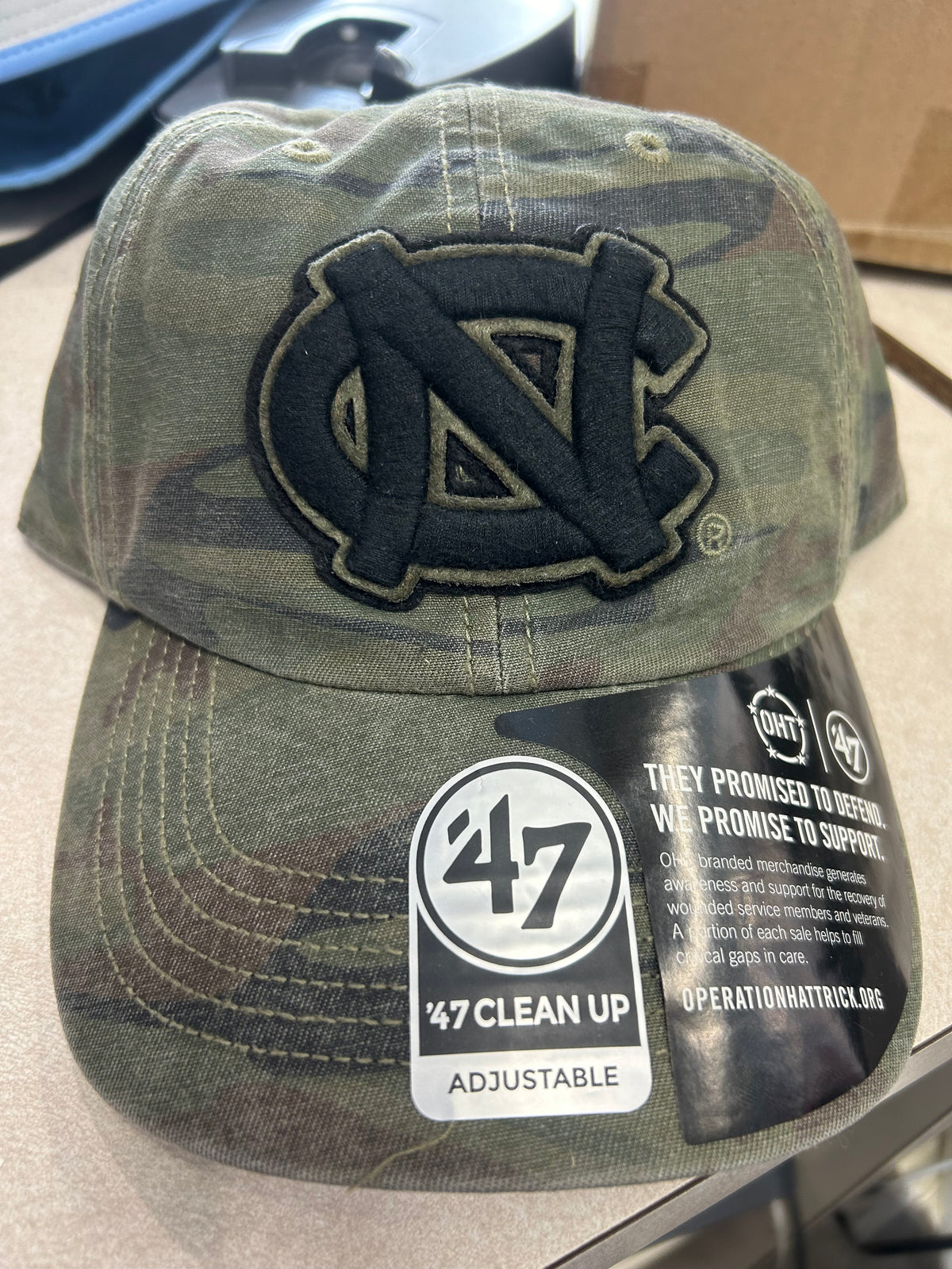 Camouflage UNC Hat