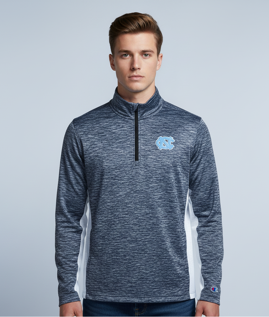 Men's Mesh Quarter Zip Jacket