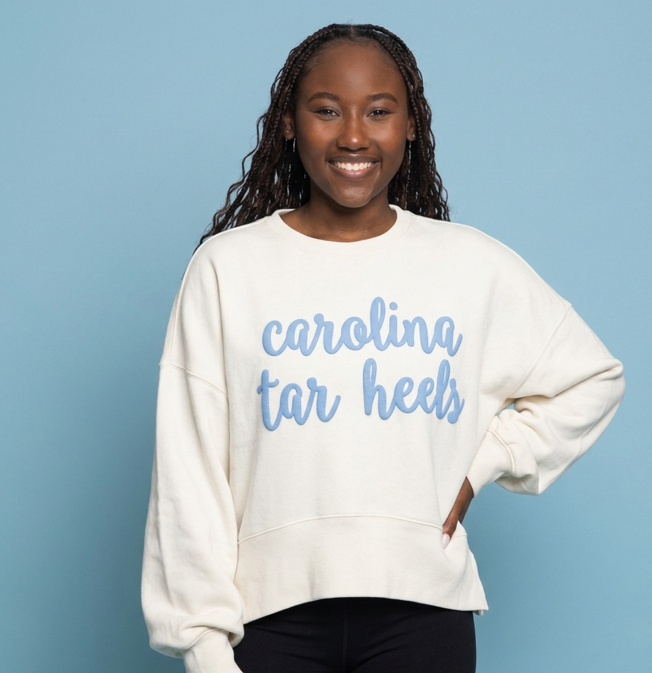 North Carolina "Chelsea" Crewneck