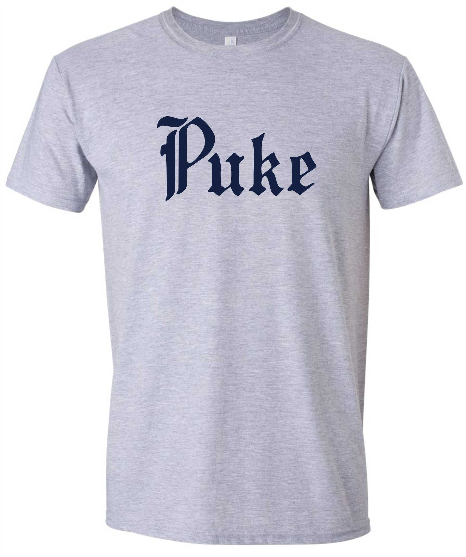 Puke Anti-Duke Funny T-shirt