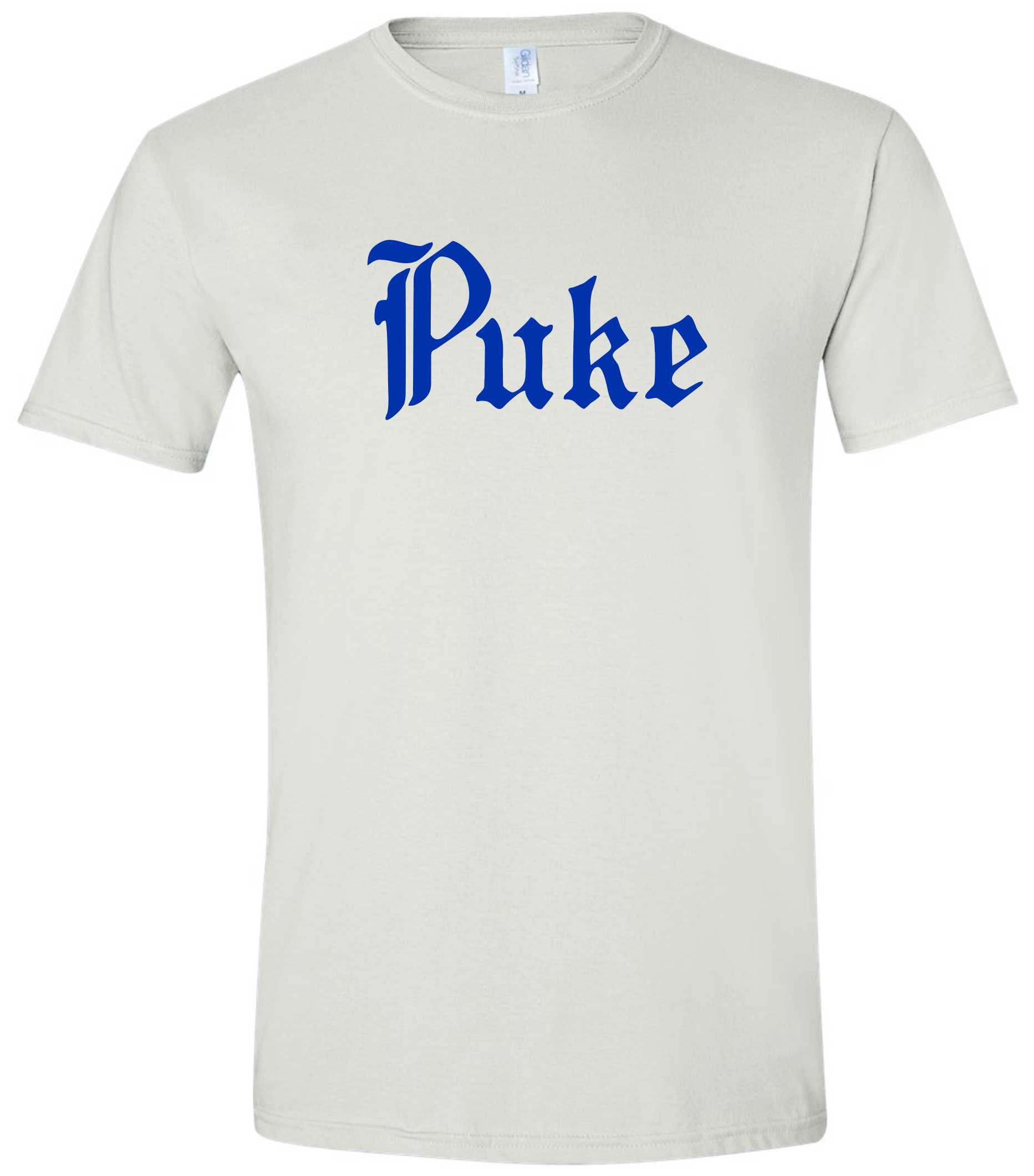 Puke Anti-Duke Funny T-shirt