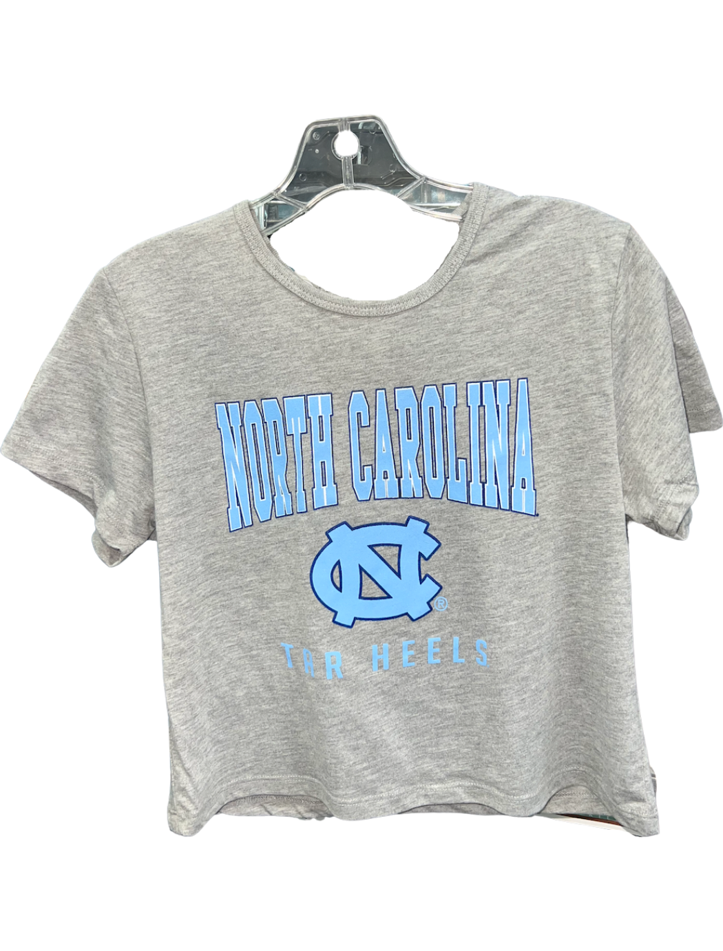 Women's North Carolina with Logo Cropped T-shirt