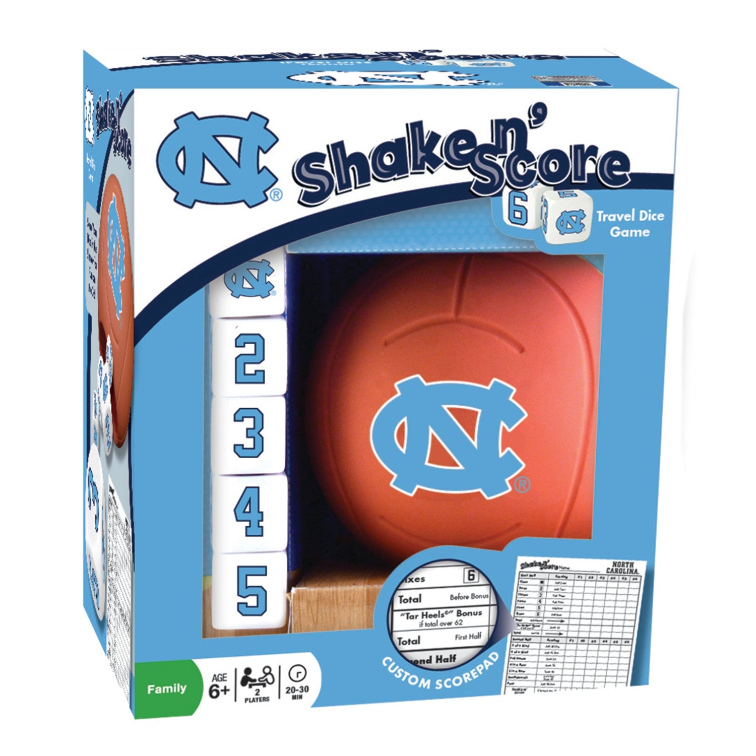 Shake n' Score Travel Dice Game