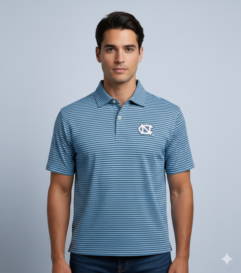 Turtleson UNC Logo Shane Stripe Shirt