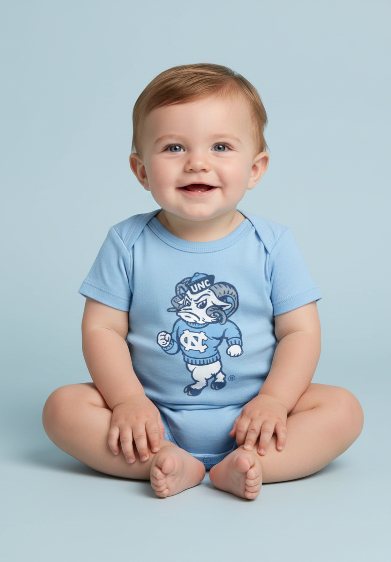 UNC 3-Pack Onesies