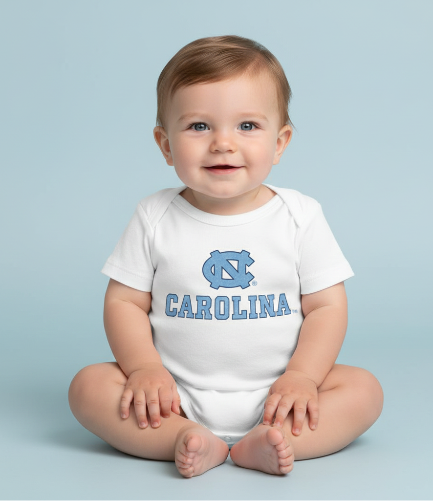 UNC 3-Pack Onesies