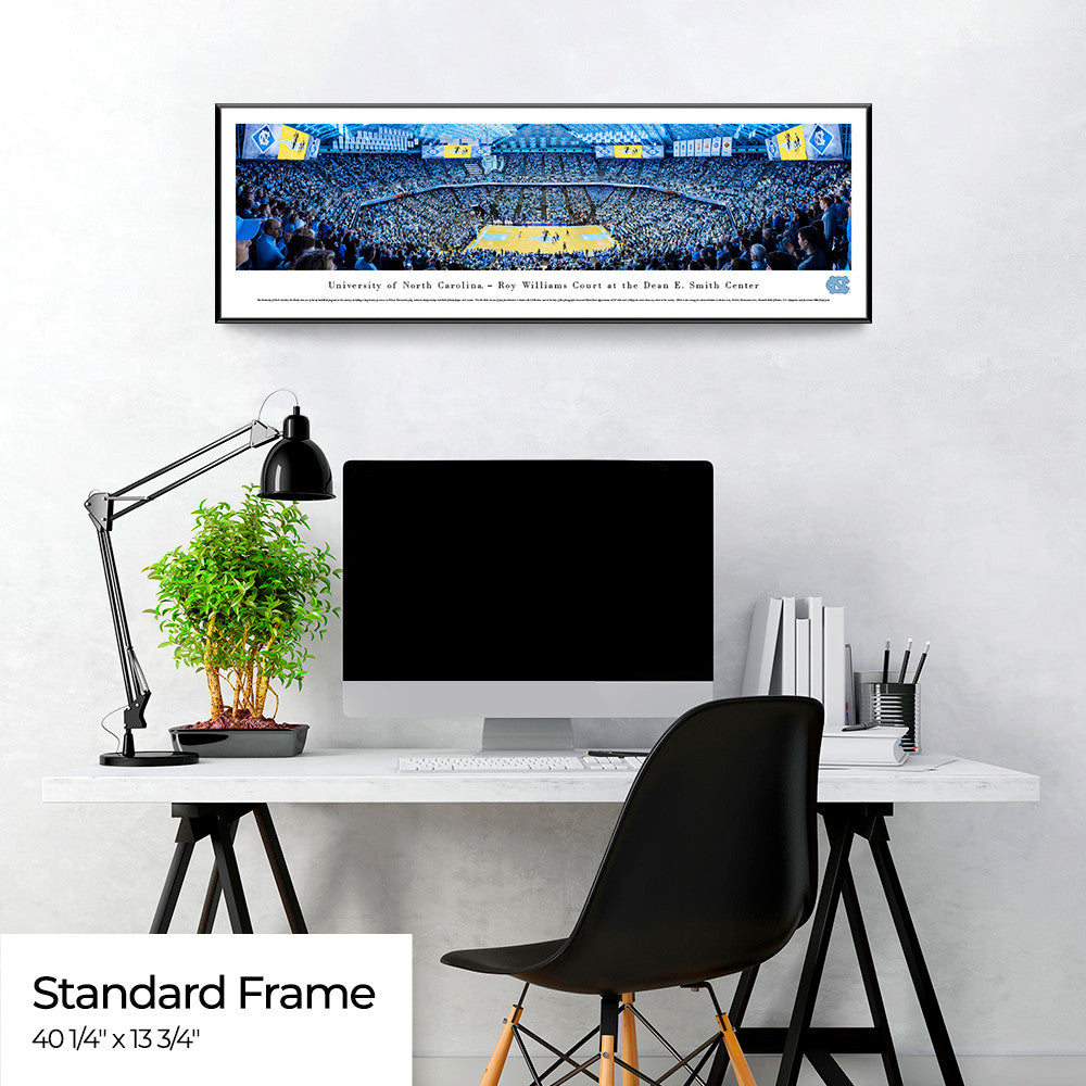UNC Sports Landmark Panorama Framed