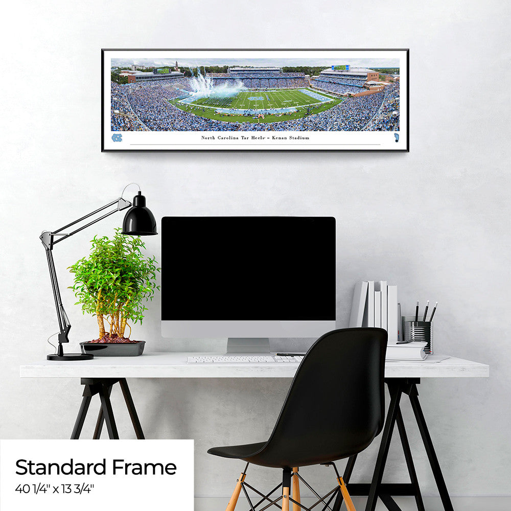 UNC Sports Landmark Panorama Framed