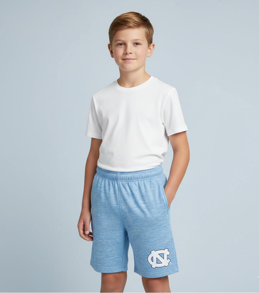 UNC Cloudy Shorts - Kids
