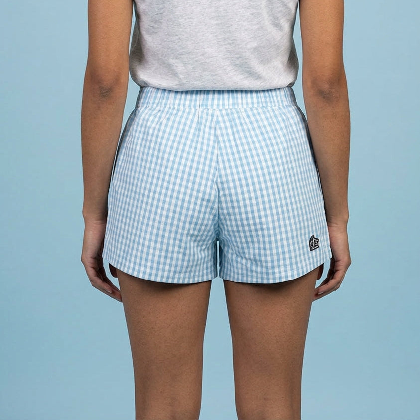 UNC Gingham Shorts