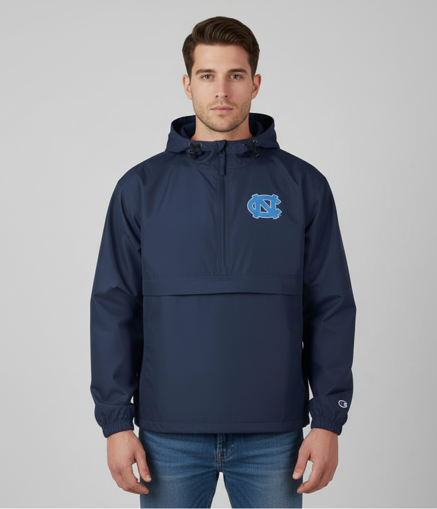 UNC Half-Zip Rain Jacket