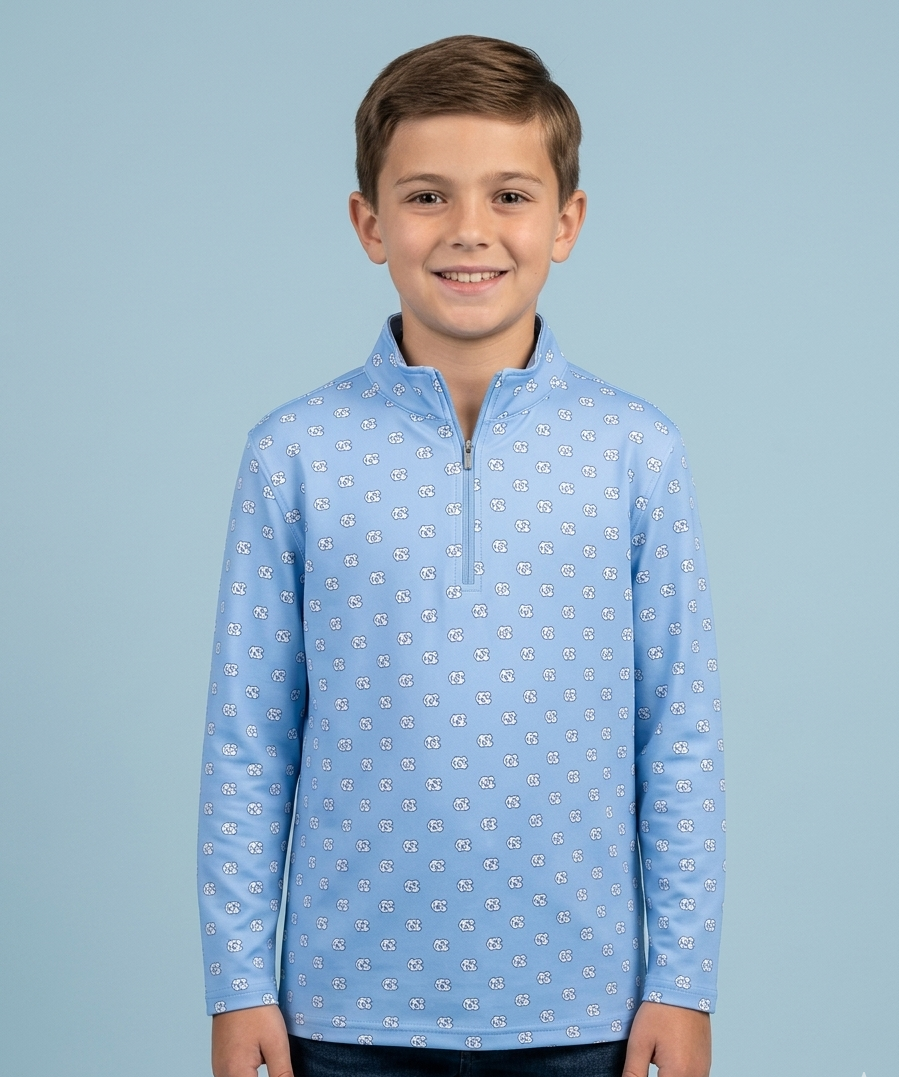 UNC Logo Alumni Quarter Zip Jacket
