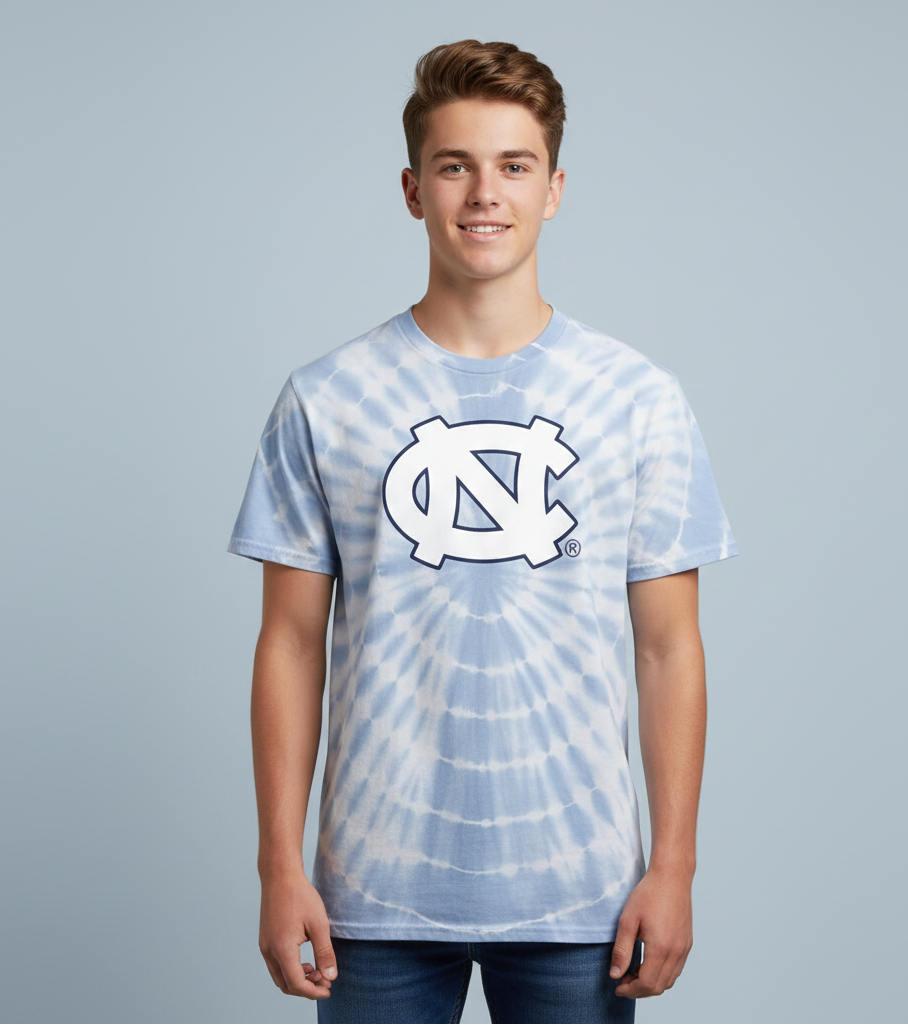 UNC Logo Tie-Dye T-Shirt (Youth)