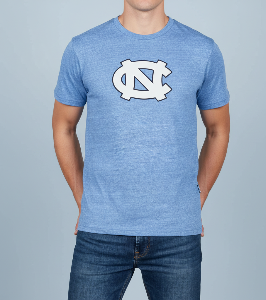 UNC Logo Tri-Blend T-Shirt