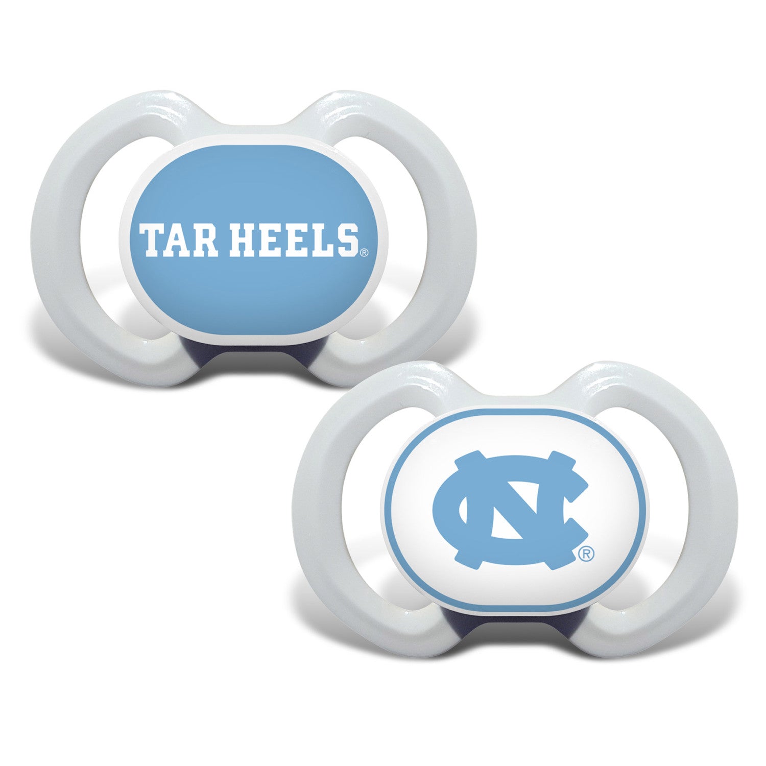 UNC Orthodontic Pacifiers 2-Pack