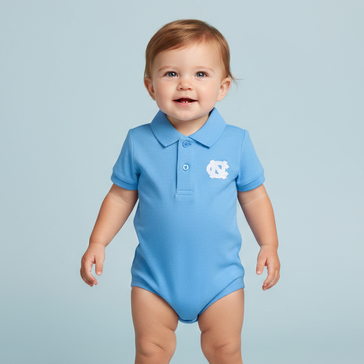 UNC Polo Bodysuit - Kids