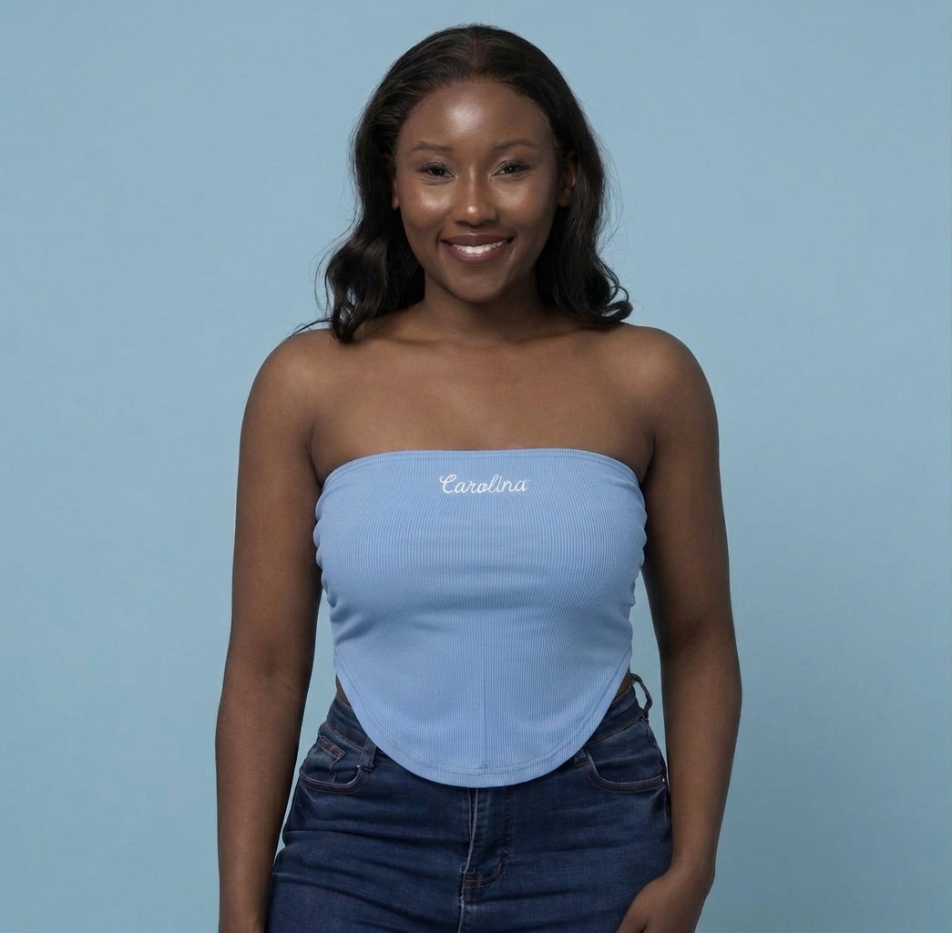 UNC Ruched Tube Top