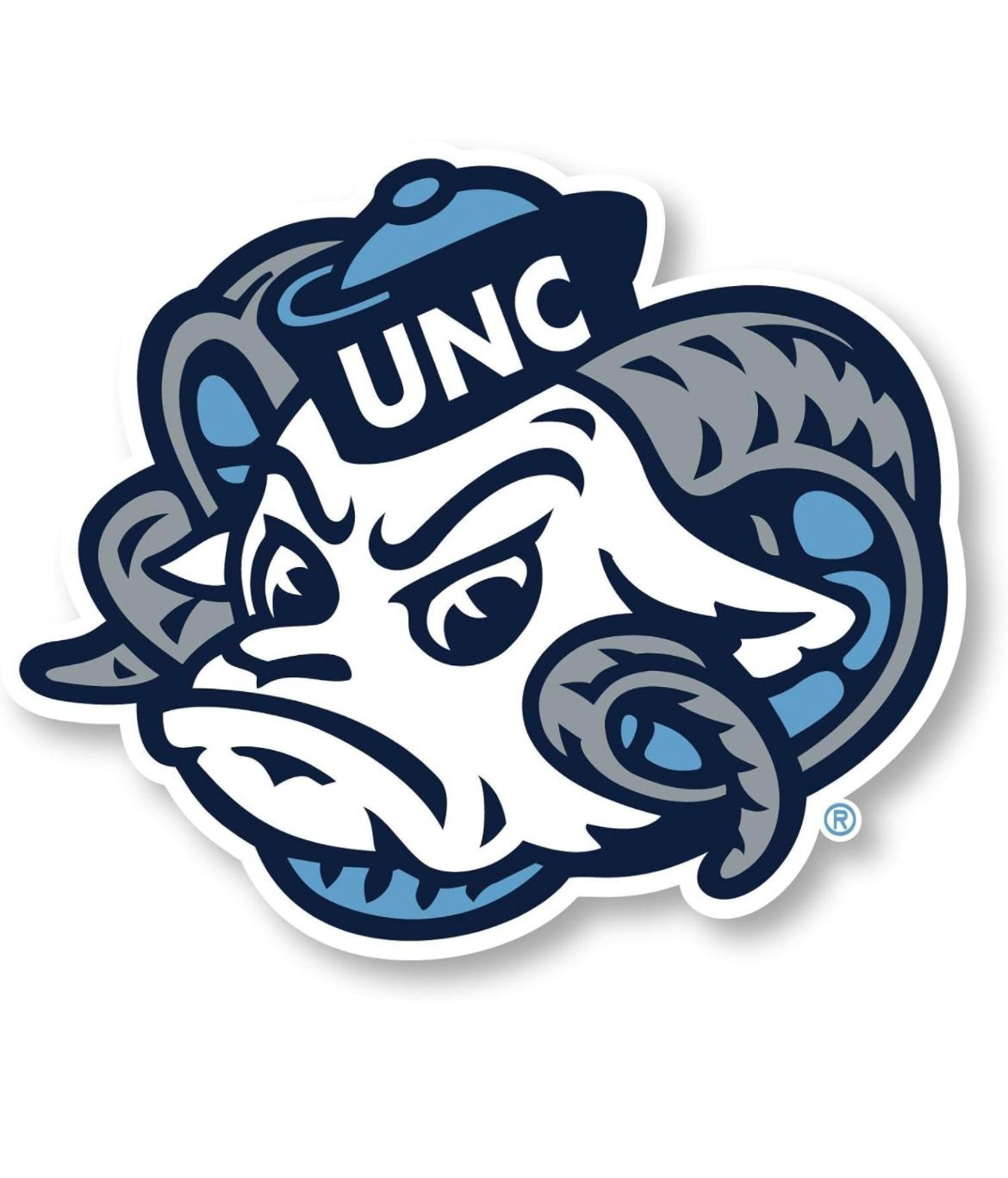 UNC Rameses Multi-Use Decal