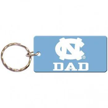 UNC Dad Keychain